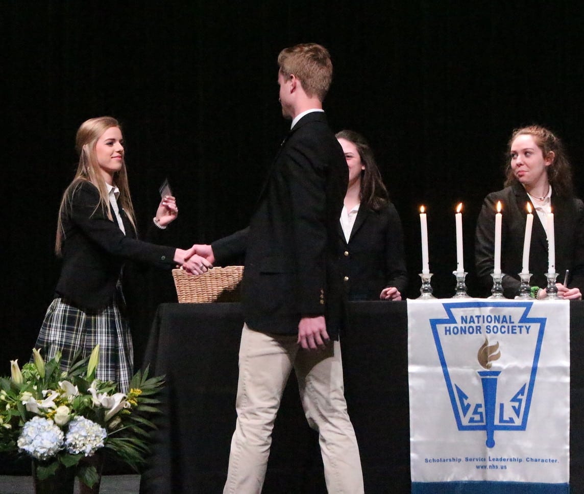 National Honor Society Inducts 57 New Members - Legacy Christian Academy