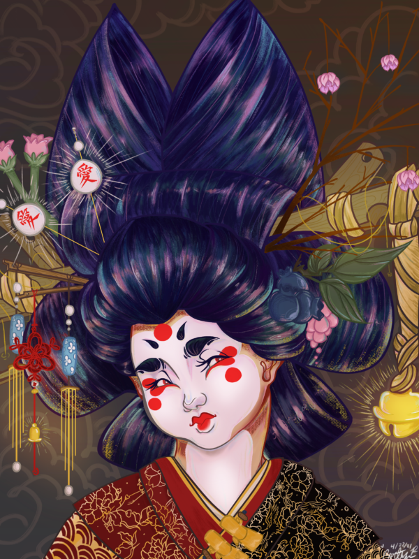 Geisha by Cortlyn Plunk, Silver Key