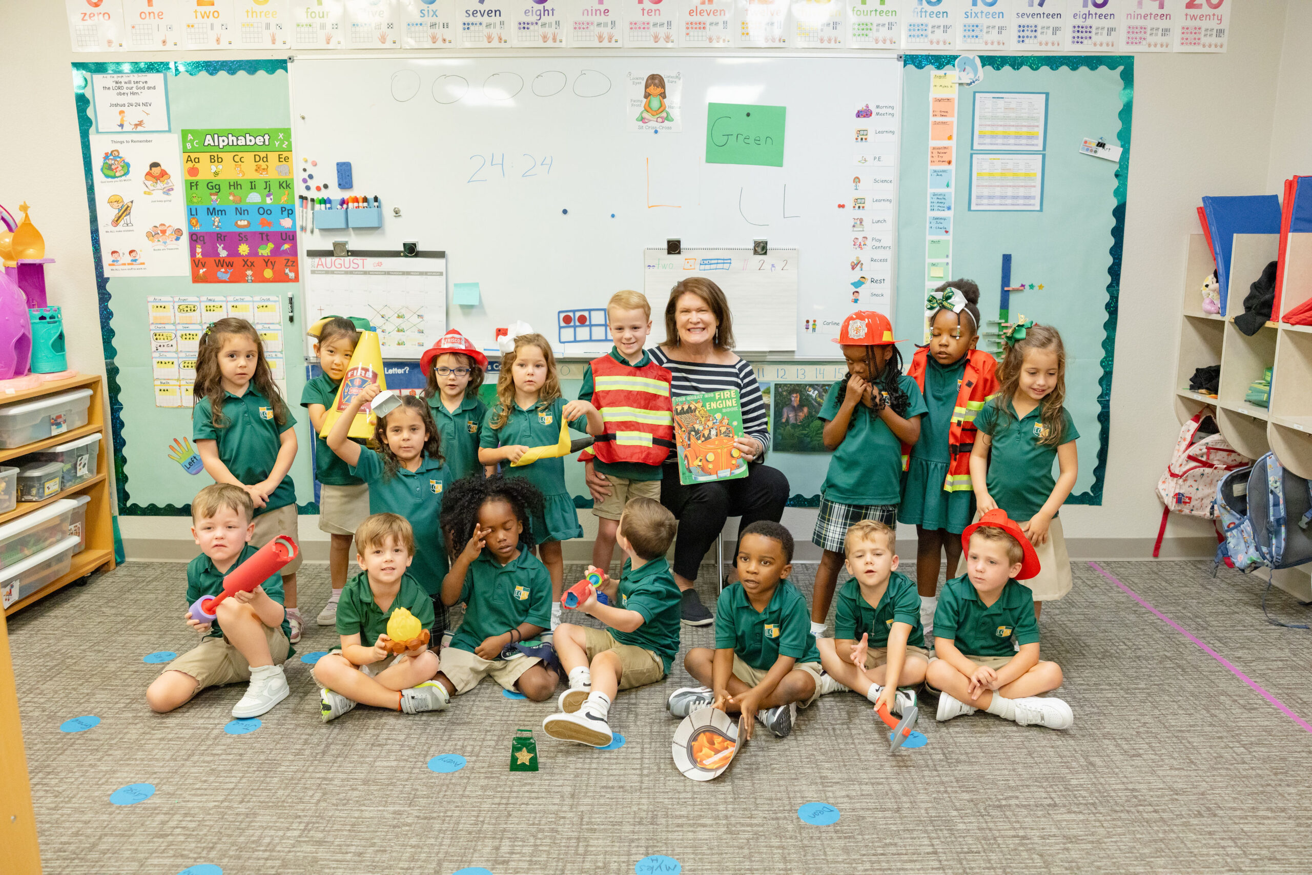 Early Learning Campus outdoor play at Legacy Christian Academy