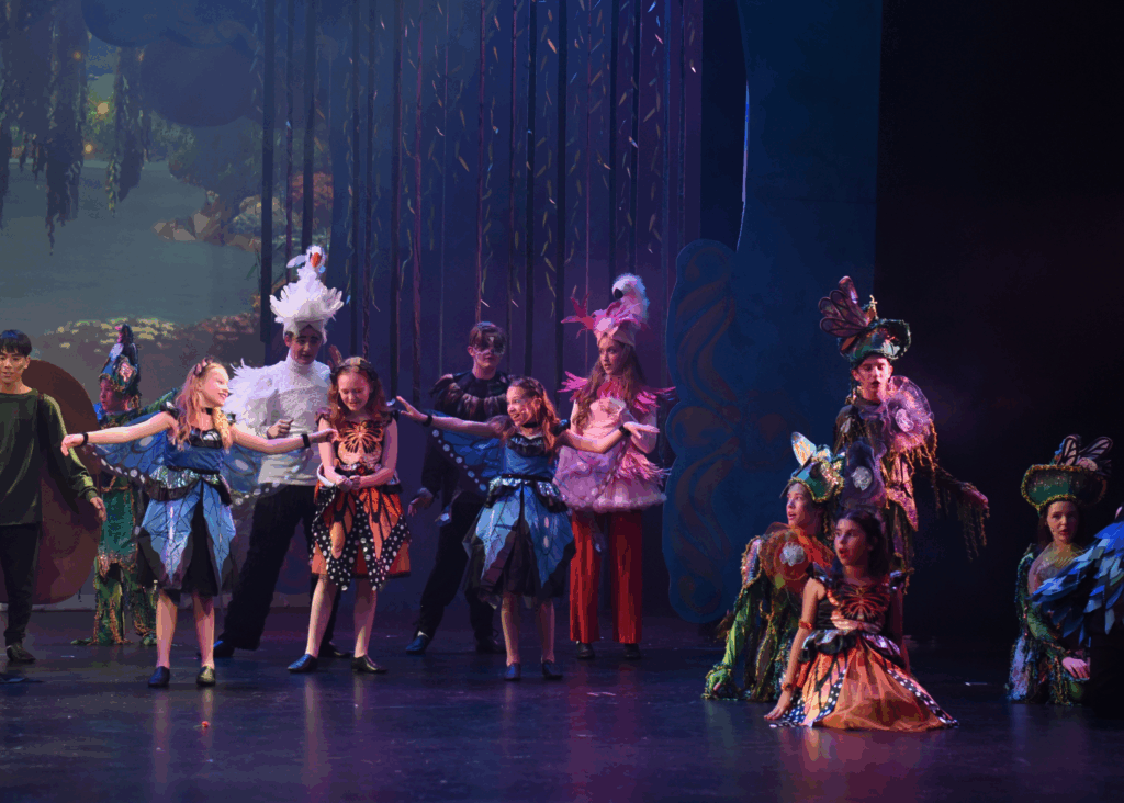 Students in fine arts program